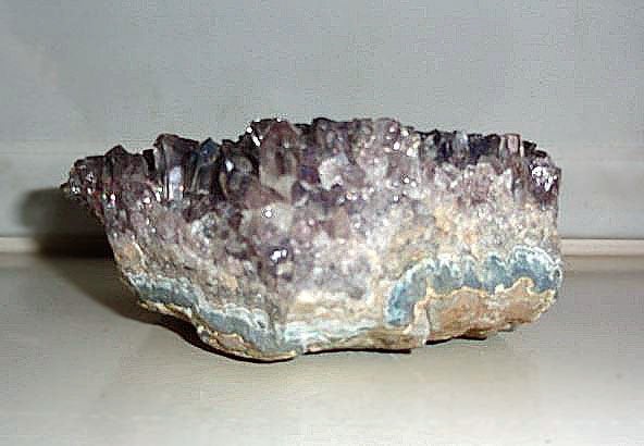 Amethist Amethistroos Chalcedoon Agaat Stalactiet Mineraal, Verzenden, Mineraal