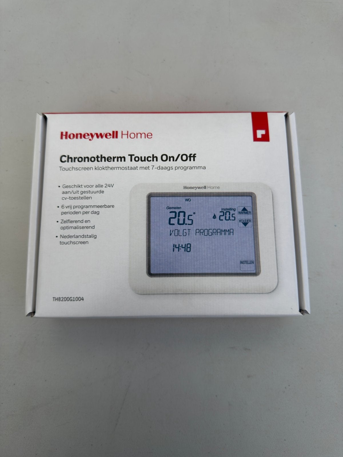 Honeywell Home Chronotherm Touch On/Off Klokthermostaat, Ophalen, Slimme thermostaat, Nieuw
