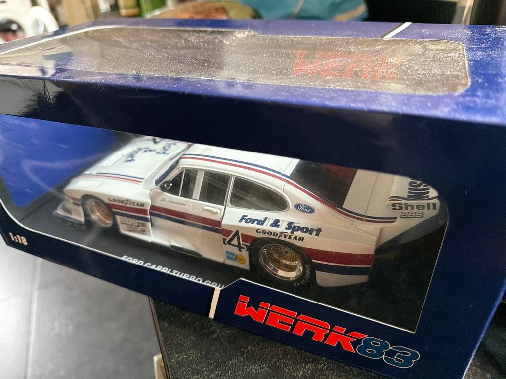 Werk83 1/18 Ford Capri Turbo - Nieuw in doos, Overige merken, Ff, Ophalen of Verzenden, Zo goed als nieuw