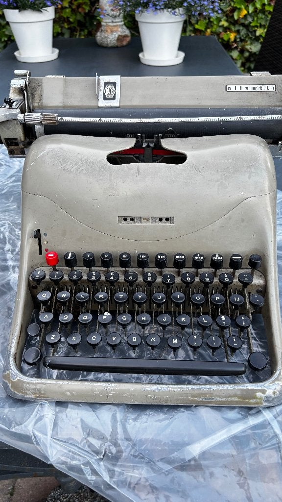 Olivetti Lexikon 80 — vintage kantoortypemachine,, Diversen, Typemachines, Ophalen, Gebruikt