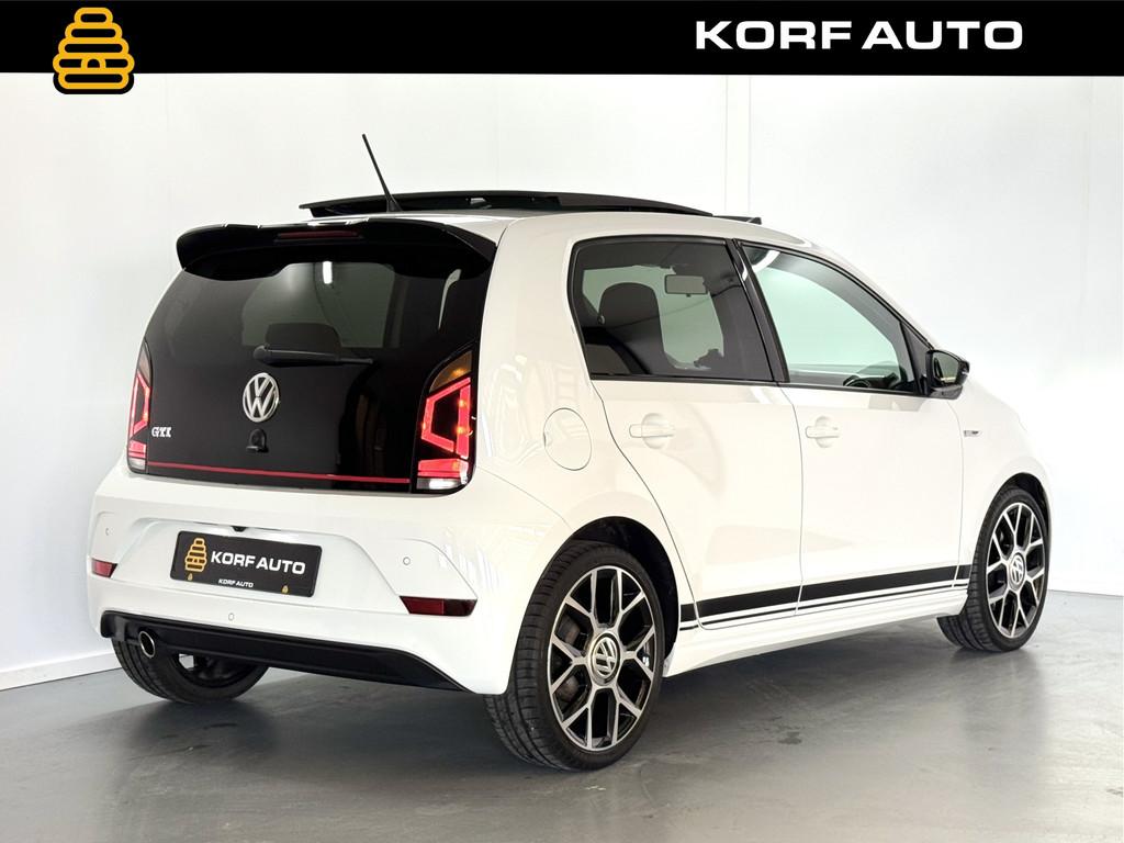 Volkswagen up! 1.0 TSI GTI / Pano / Beats / Camera / Clima, Stof, Gebruikt, 4 stoelen, Wit