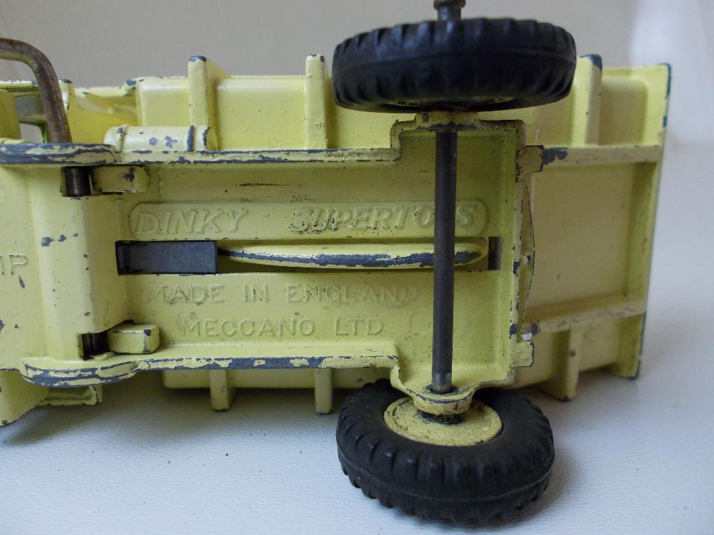 1956 Dinky Supertoys 965 EUCLID REAR DUMP TRUCK (-C-), Ophalen of Verzenden, Gebruikt, Tractor of Landbouw, Dinky Toys