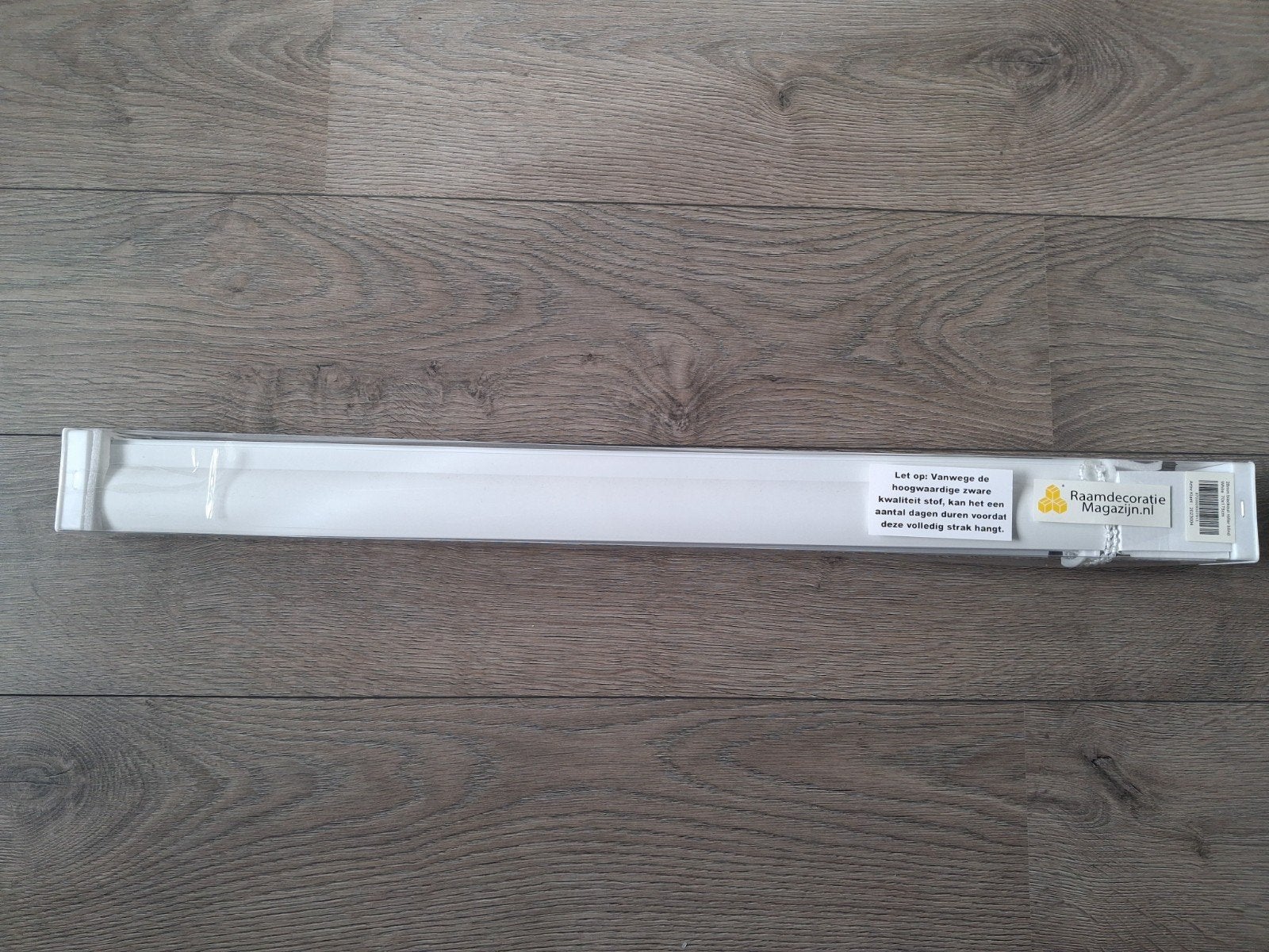 Duo rolgordijn wit maat 70 cm x 175 cm, Huis en Inrichting, Stoffering | Gordijnen en Lamellen, Ophalen, Zo goed als nieuw, Wit