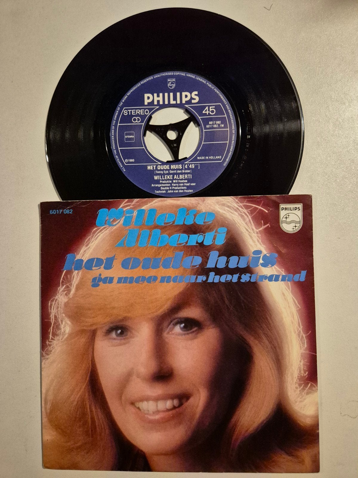 Willeke Alberti-Het oude huis, Ophalen of Verzenden, Zo goed als nieuw, 7 inch, Levenslied of Smartlap