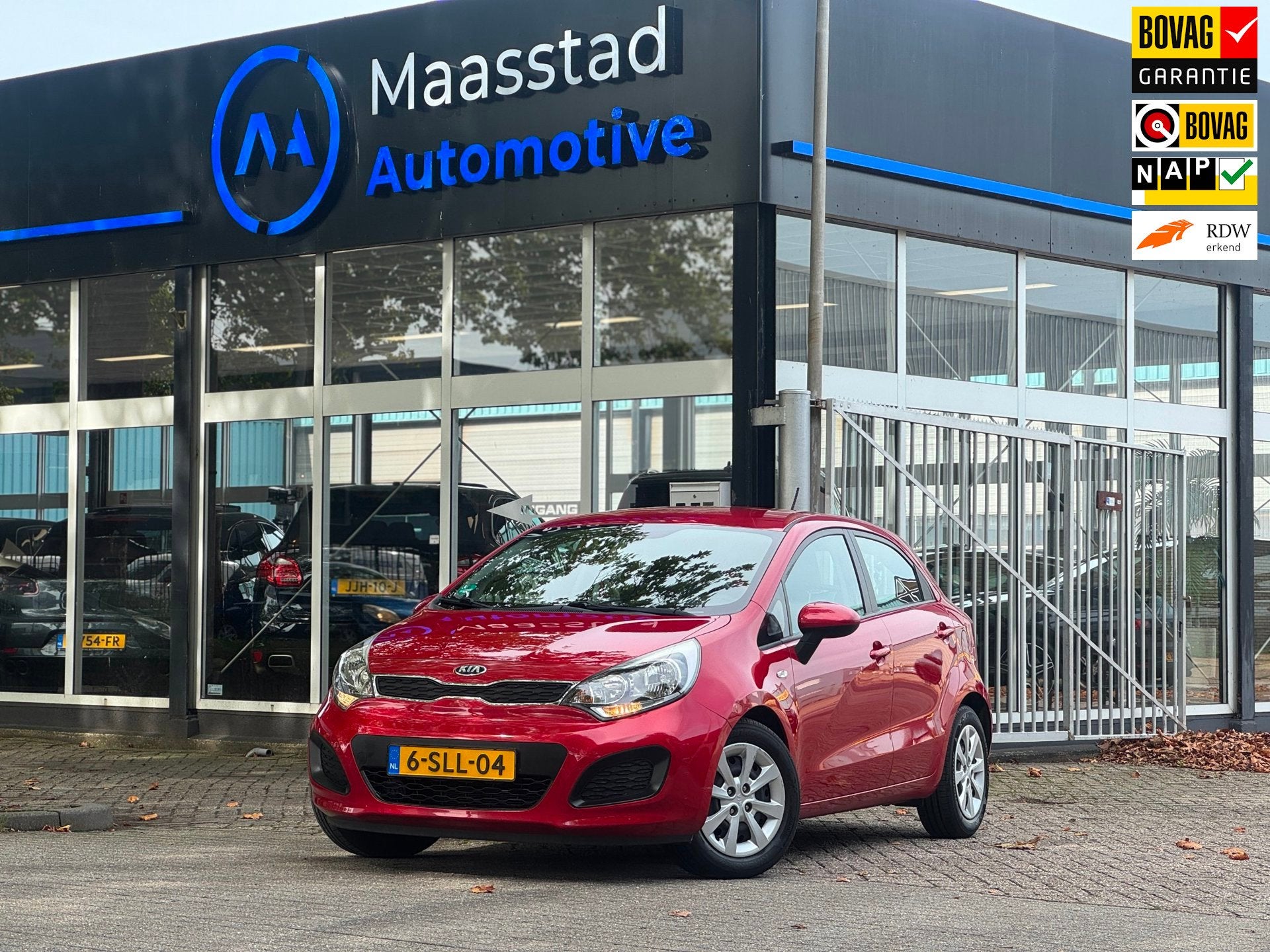 Kia Rio 1.2 CVVT Comfort Pack 1e Eig 5drs Airco in nieuwstaa, Auto's, 4 cilinders, Origineel Nederlands, Bedrijf, Handgeschakeld
