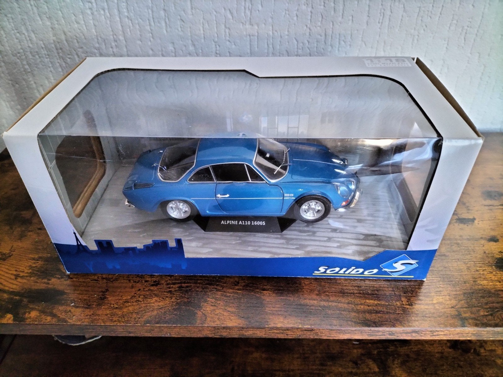 Solido Alpine A110 1600S 1:18 Modelauto - Nieuw in doos, Ophalen of Verzenden, Nieuw, Solido