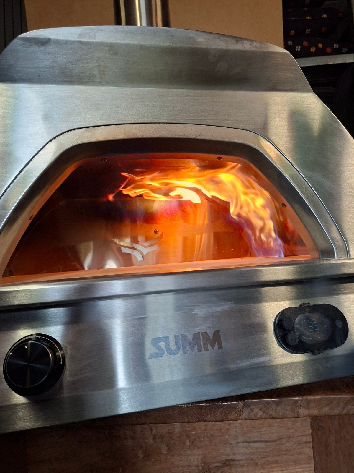 Multifunctionele Pizza Oven, Ophalen, Zo goed als nieuw, Shield Works