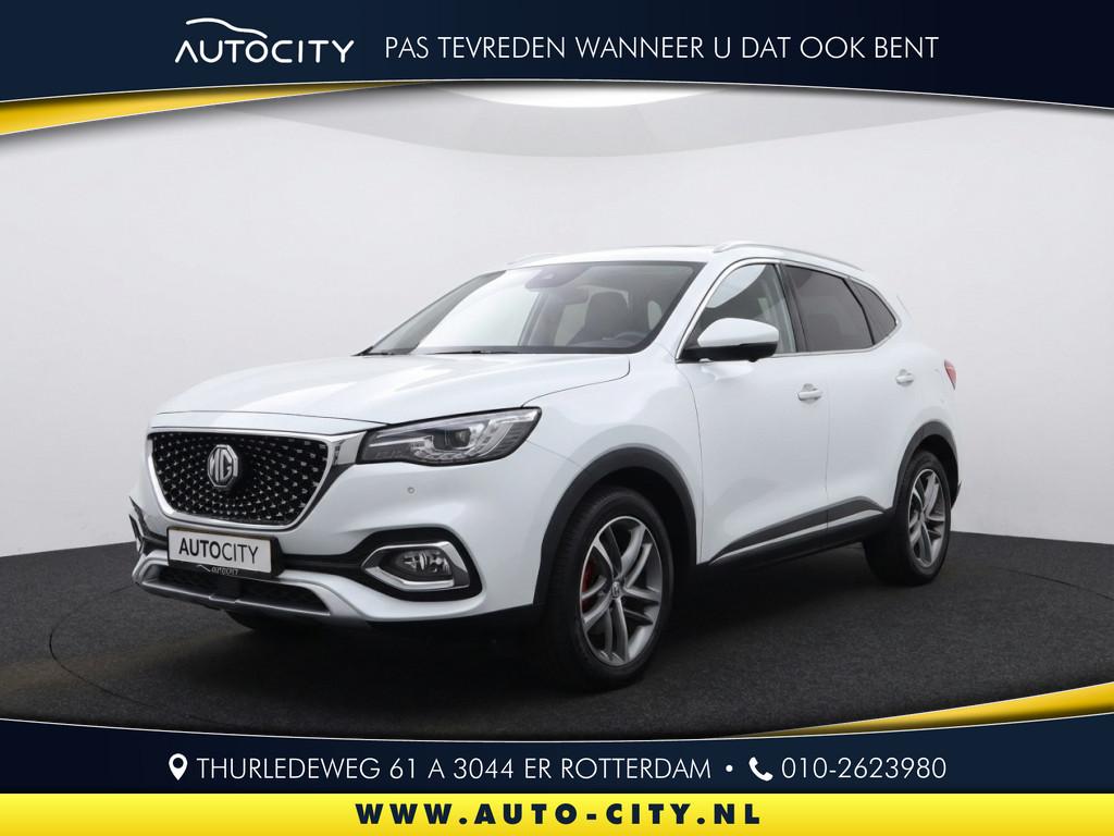 MG EHS 1.5 TGDI Luxury Pano l 360 camera l Leder l VOL OPTIE, Auto's, Gebruikt, Zwart, 4 cilinders, Automatische klimaatregeling