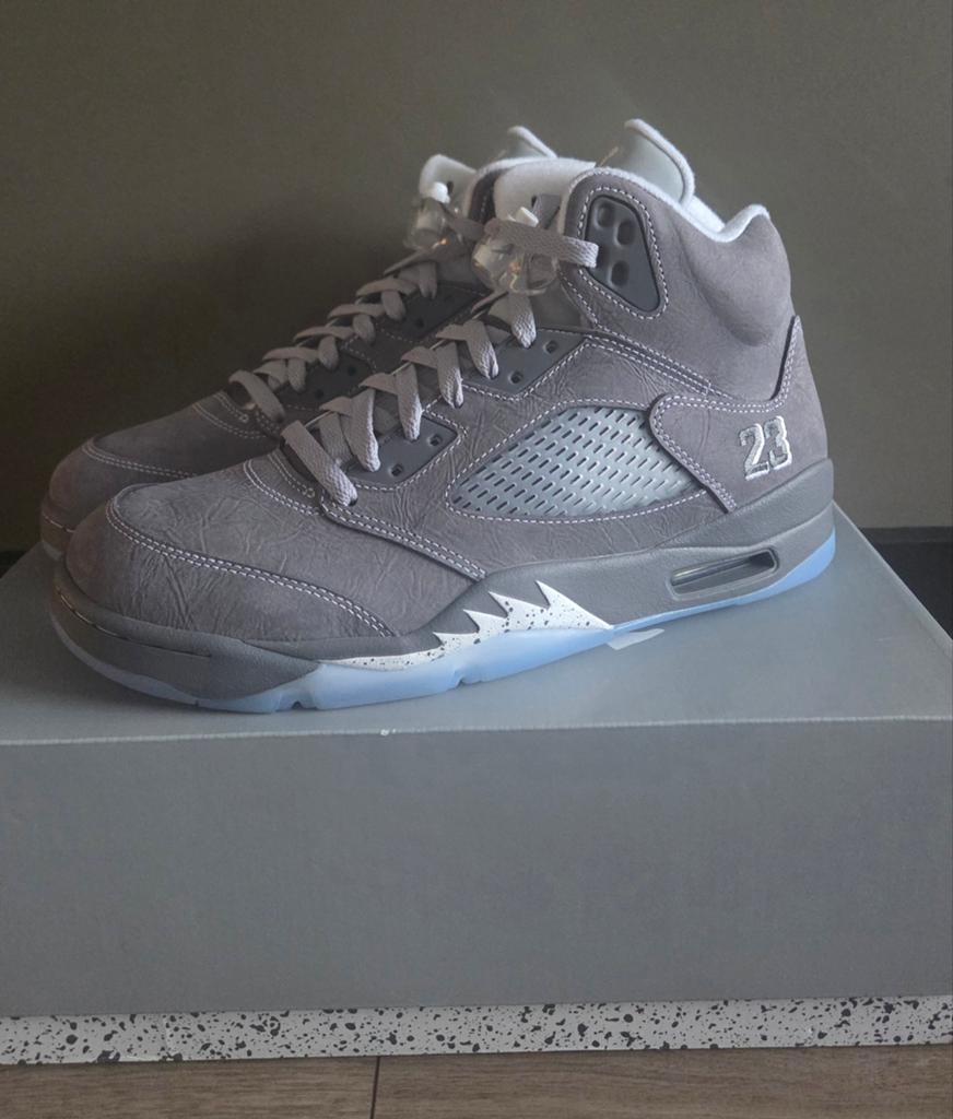 Jordan Retro 5 "Wolf Grey", Ophalen, Nieuw, Overige kleuren