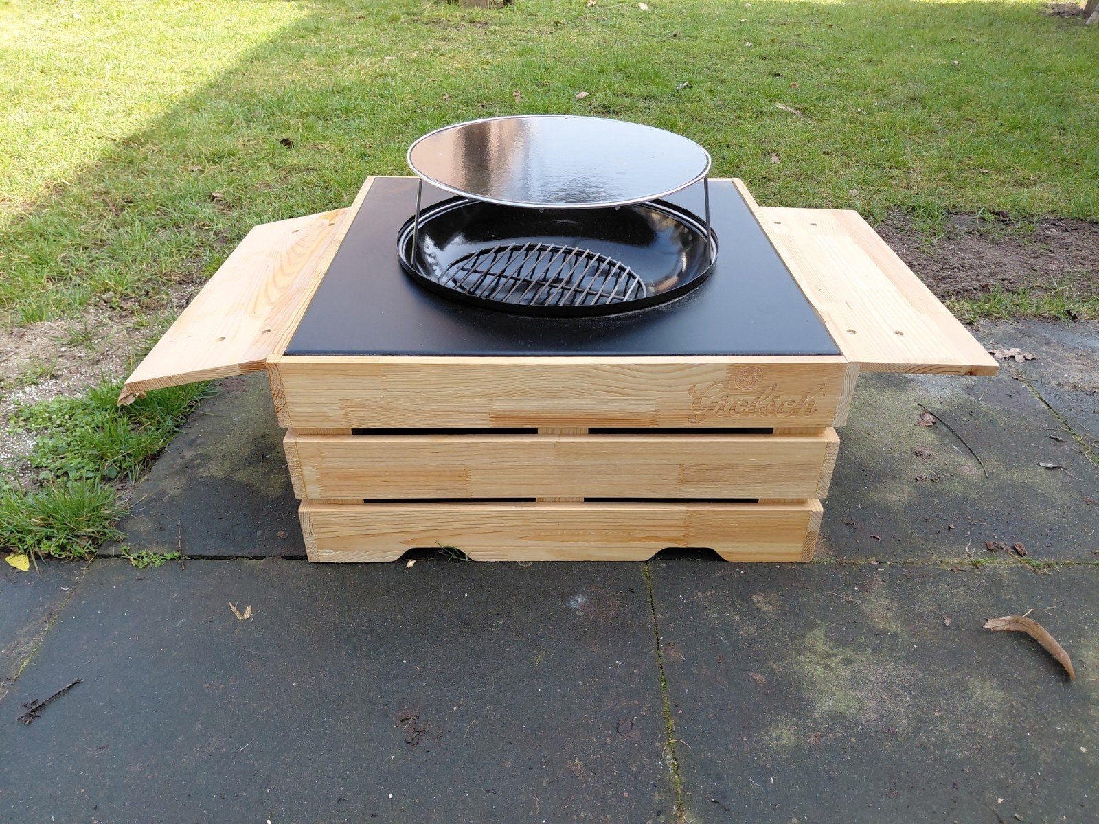 Grolsch BBQ / Vuurkorf - Uniek en Handig!, Ophalen, Gebruikt, Vuurkorf
