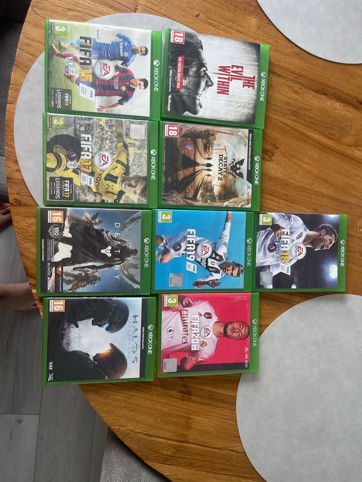 Xbox One Games: FIFA, Halo, Destiny, The Evil Within, State, Online, Gebruikt, 1 speler, Ophalen of Verzenden