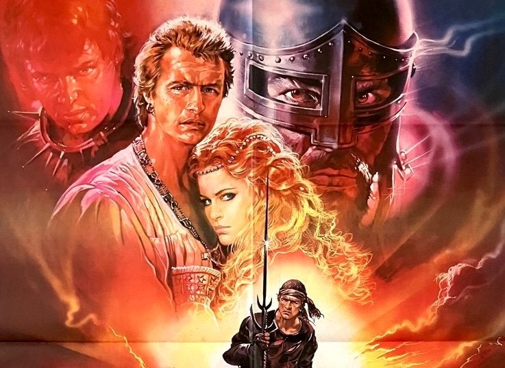Flesh + Blood (1985) - Originele filmposter - Rutger Hauer, Ophalen of Verzenden, Gebruikt, A1 t/m A3, Film en Tv