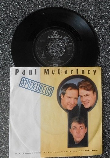 Paul McCartney - spies like us (vanaf € 1,75), Ophalen of Verzenden, Zo goed als nieuw, 7 inch, Pop