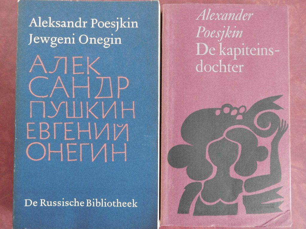 Poesjkin Jewgeni Onegin  De kapiteinsdochter, Ophalen of Verzenden, Gelezen