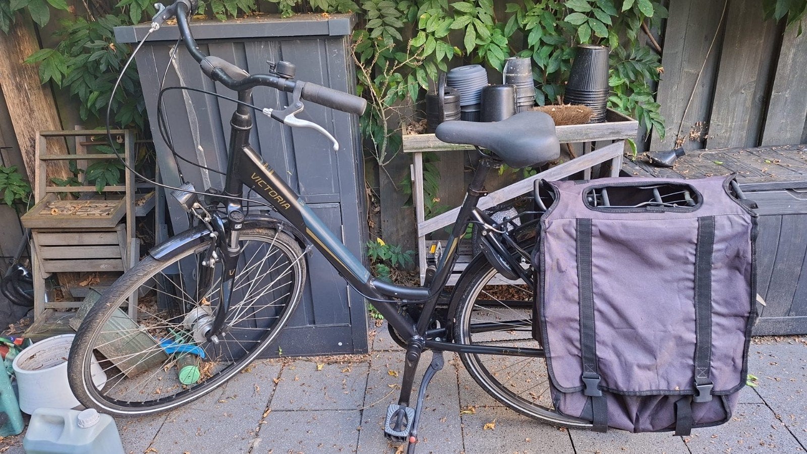 Victoria Trekkingfiets - 7 versnellingen, frame 50cm, Fietsen en Brommers, Overige merken, Gebruikt, Velgrem, Versnellingen