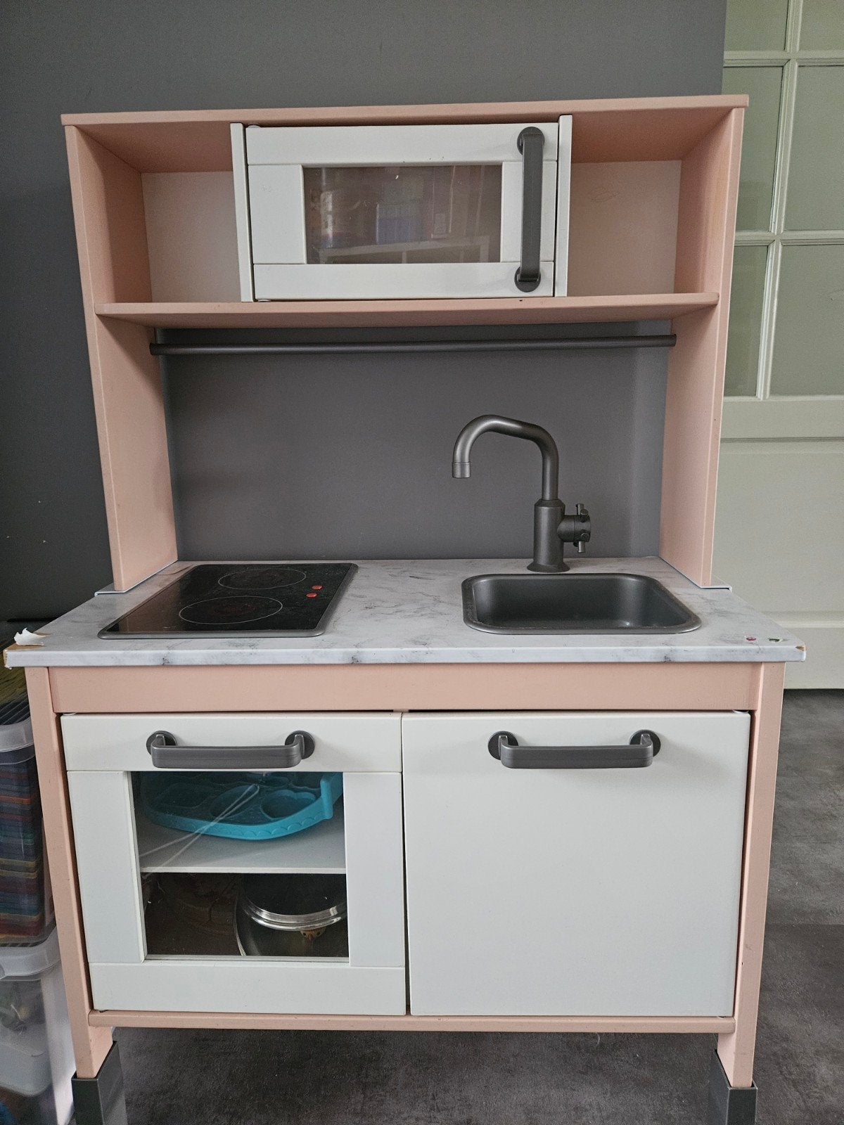 IKEA Duktig Speelkeuken met kraan en kookplaat, Ophalen, Gebruikt, Hout, Speelkeuken