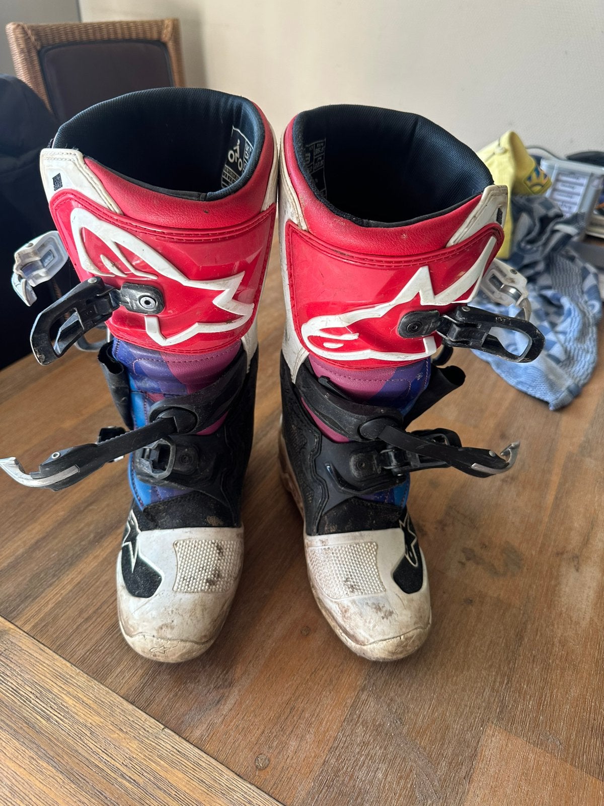 Alpinestars tech 7s mt 35,5, Motoren, Kleding | Motorkleding, Ophalen of Verzenden, Tweedehands, Laarzen