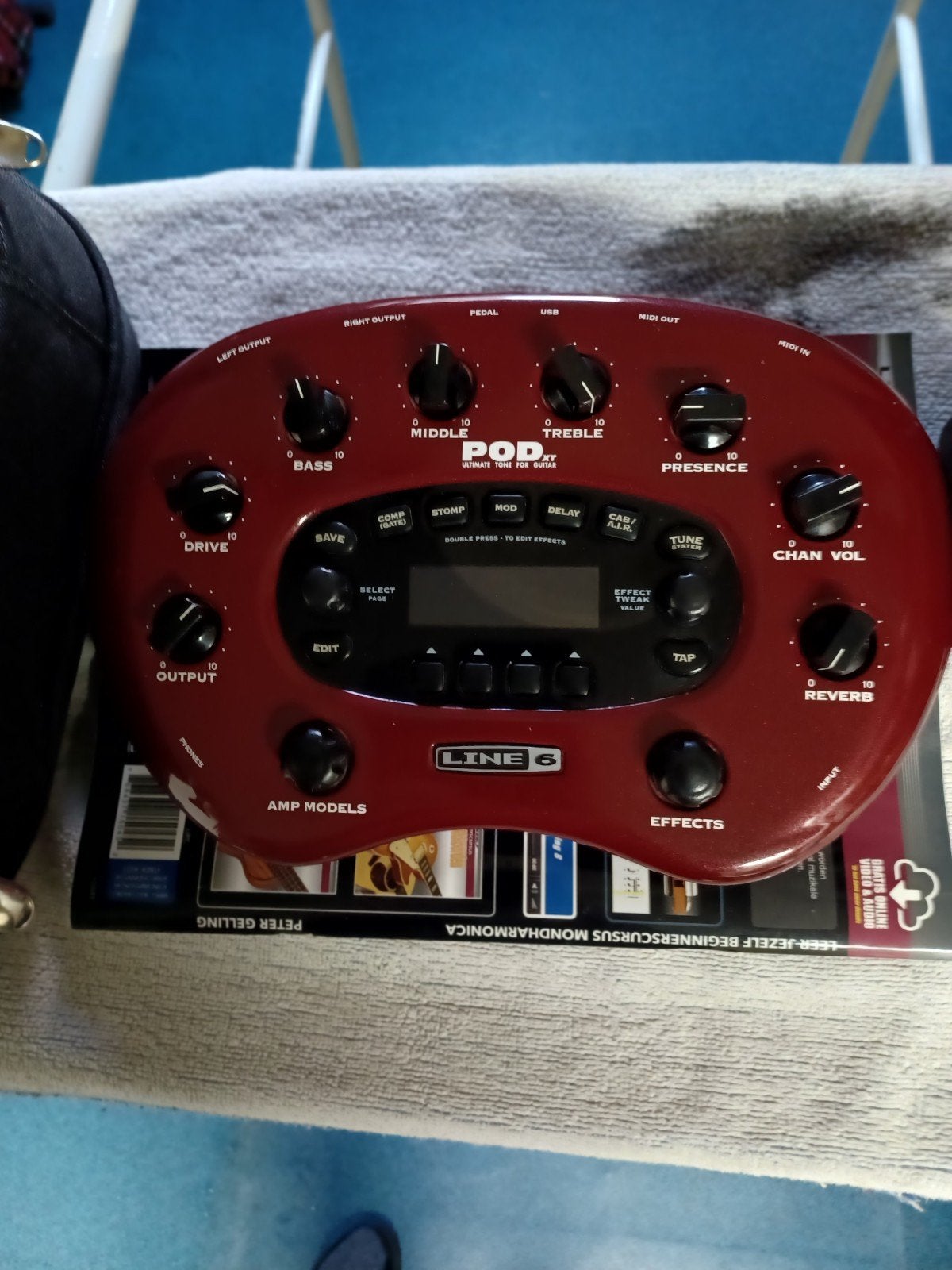Te koop line pod xt compleet met lade en tas, Ophalen of Verzenden, Zo goed als nieuw