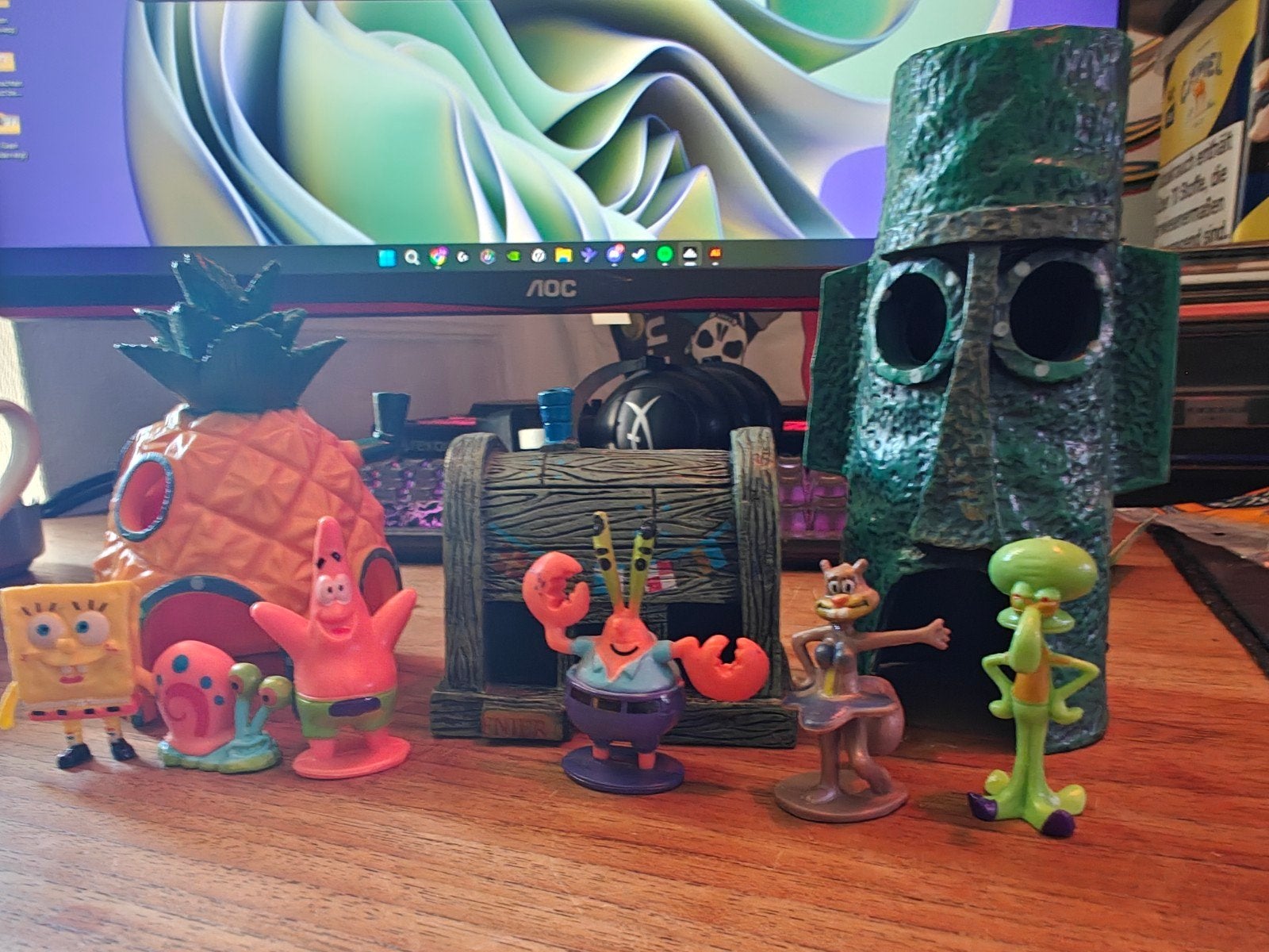 spongebob aquarium decoratie. Nieuw!, Ophalen, Nieuw
