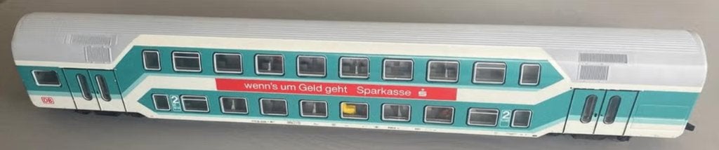 Sachsenmodelle DB doppelstockwagen 14426 H0 2e klas geen ovp, Hobby en Vrije tijd, Modeltreinen | H0, Overige merken, Gelijkstroom