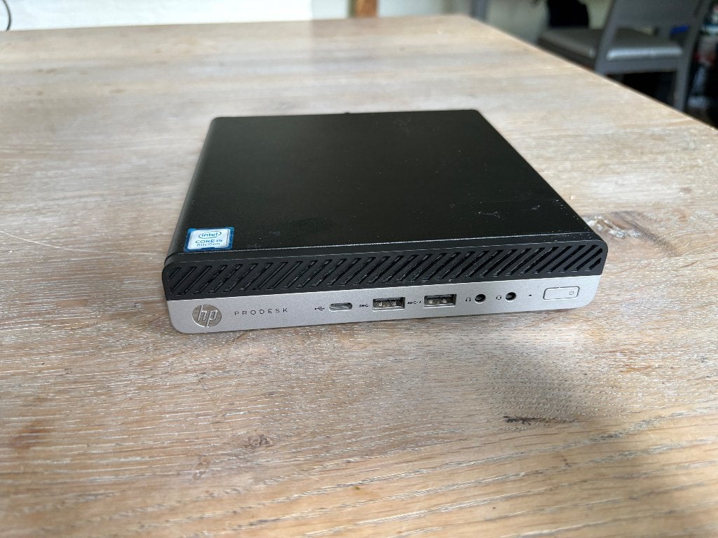 2x HP ProDesk 600 G4 i5 8500T Wifi Mini PC 8-32GB 256-512GB, Computers en Software, 256 GB, 2 tot 3 Ghz, HP 600, 8 GB