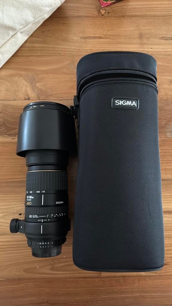 Sigma 170-500mm 1:5-6,3, Audio, Tv en Foto, Fotografie | Lenzen en Objectieven, Ophalen of Verzenden, Zo goed als nieuw, Telelens