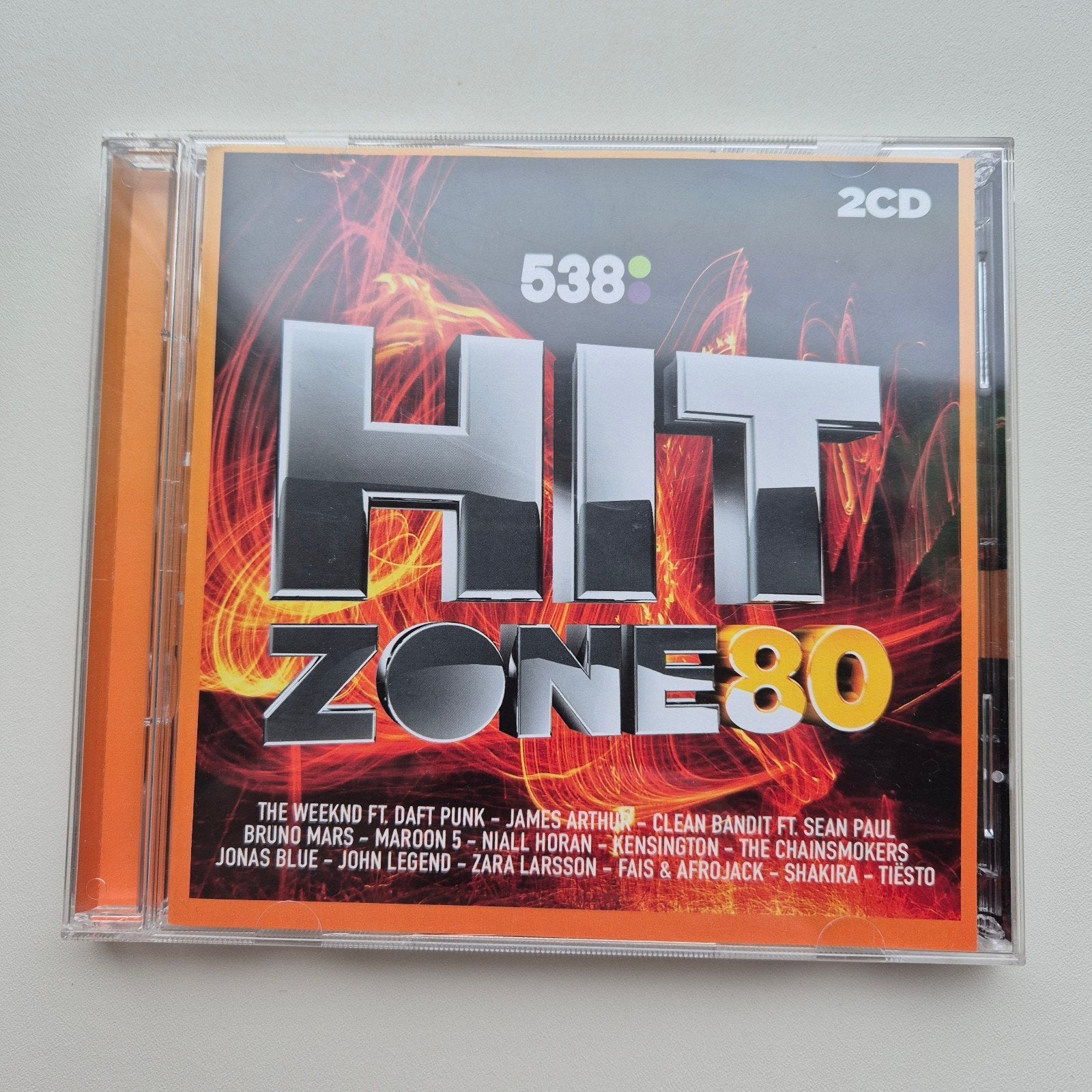 538 Hitzone 80 - 2CD Verzamelalbum Pop Dance, Ophalen of Verzenden, Zo goed als nieuw, Verzamelalbum, Pop