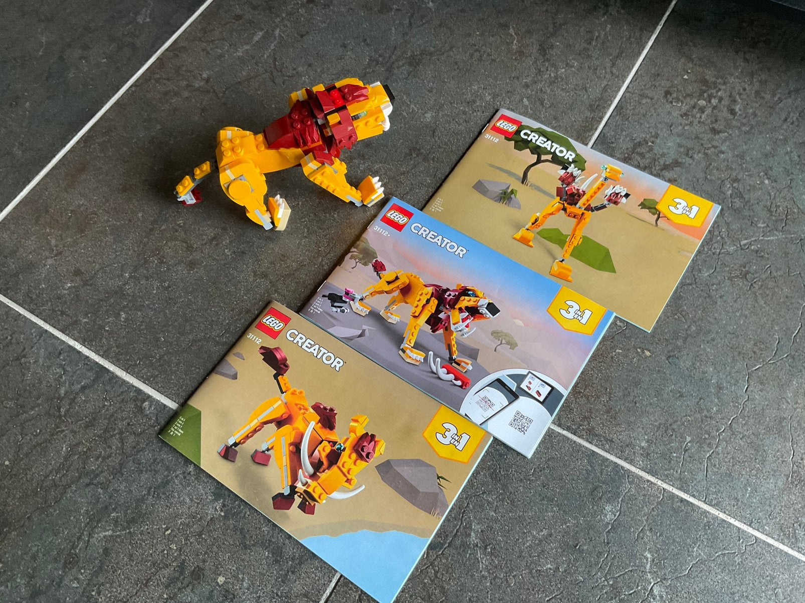 Lego wilde leeuw-31112 3 in 1, Ophalen, Zo goed als nieuw