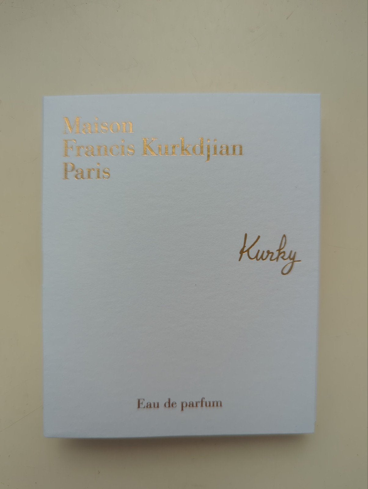 Maison Francis Kurkdjian Kurkdy Eau de Parfum Sample, Sieraden, Tassen en Uiterlijk, Uiterlijk | Parfum, Ophalen of Verzenden