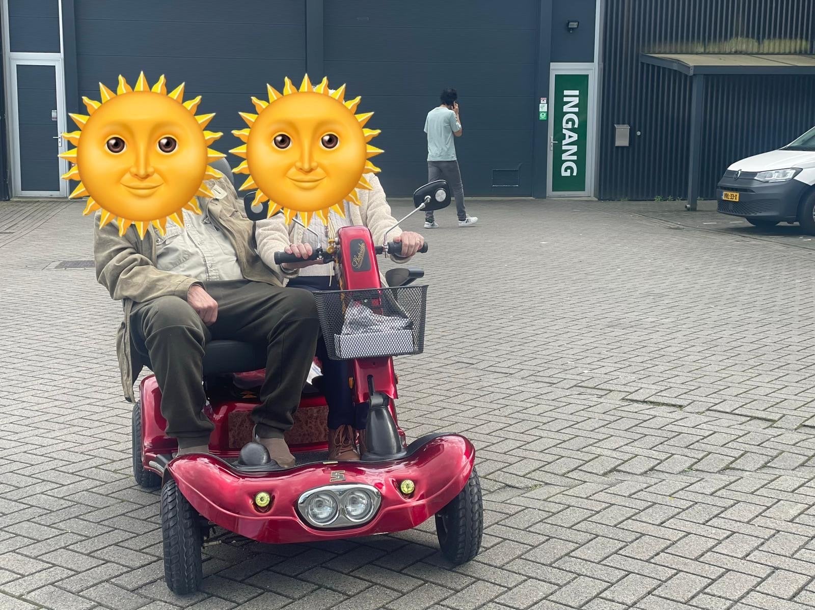 Scootmobiel Duo, Ophalen, Gebruikt, 15 km of minder, 10 km/u of minder