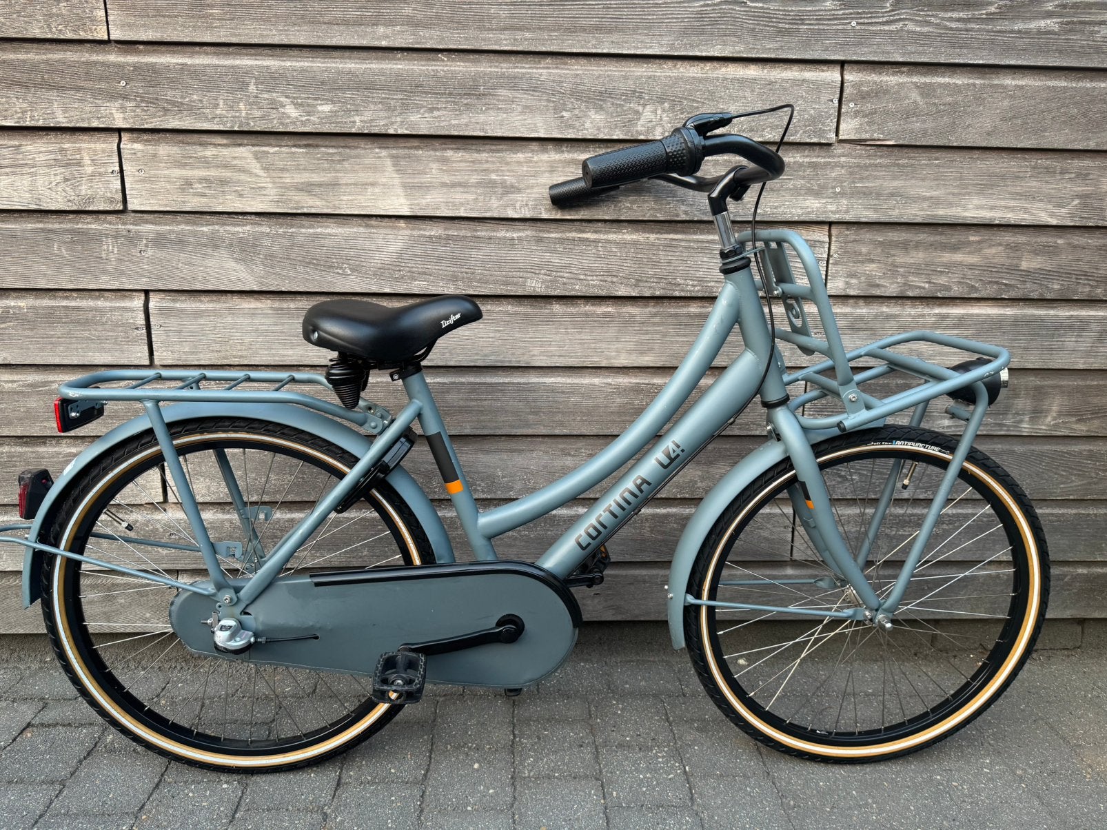 Cortina U4 Transportfiets 24 inch // IZGS //, Ophalen, Terugtraprem, 24 inch, Versnellingen