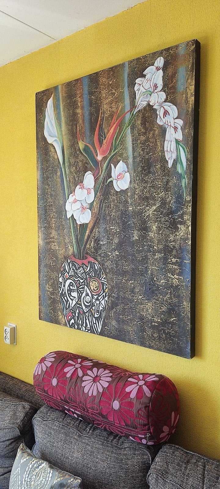 Prachtige Grote Canvas, Antiek en Kunst, Ophalen