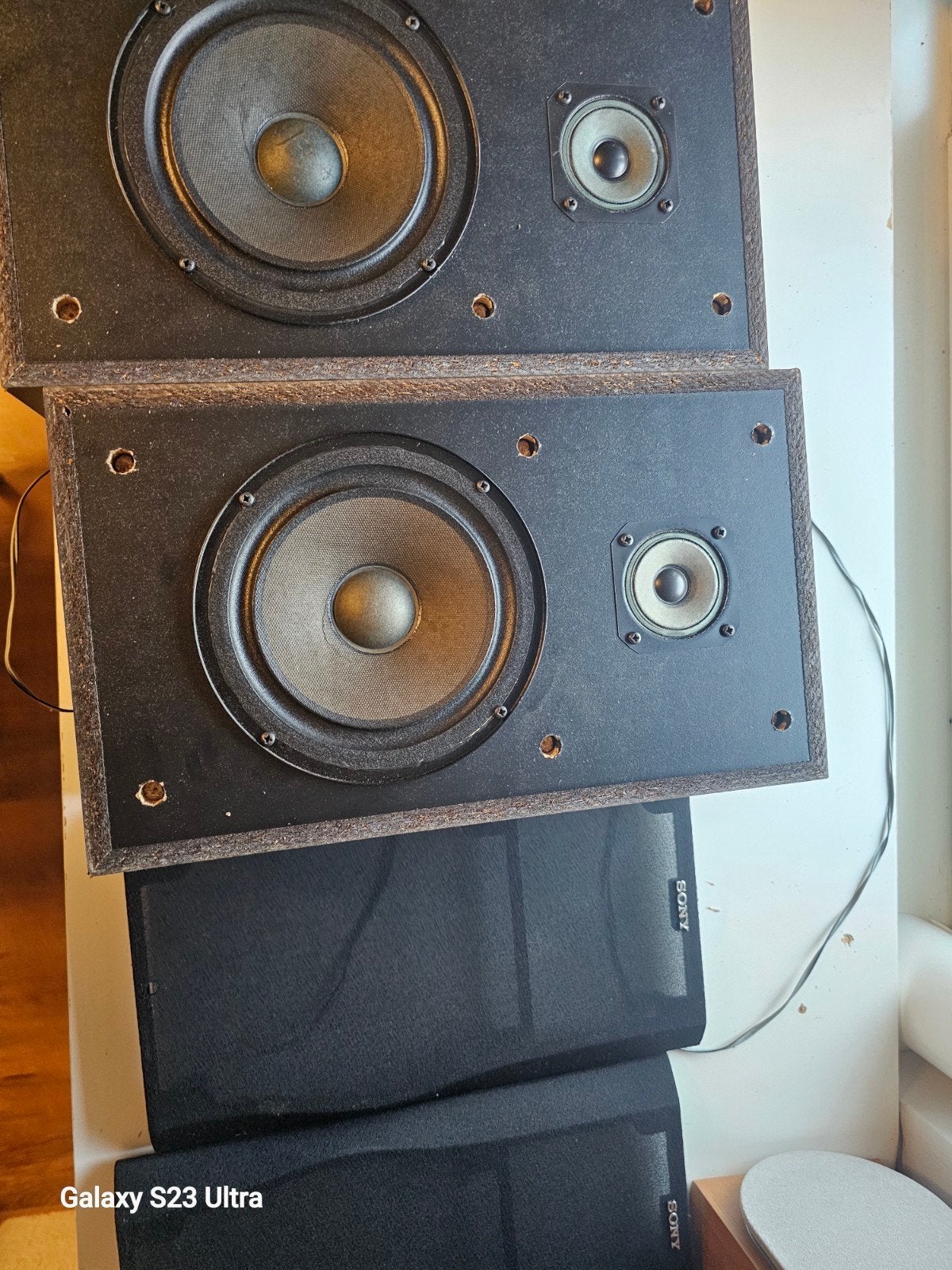 Sony SS-A109 Boekenplank Speakers (60W, 6 Ohm) – Set van 2,, Ophalen, Gebruikt, 60 tot 120 watt, Sony