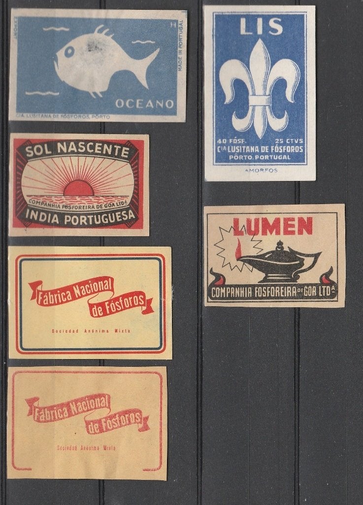 Lucifermerken,  Portugal   (455), Verzamelen, Ophalen of Verzenden, Zo goed als nieuw, Luciferdoosjes of -merken