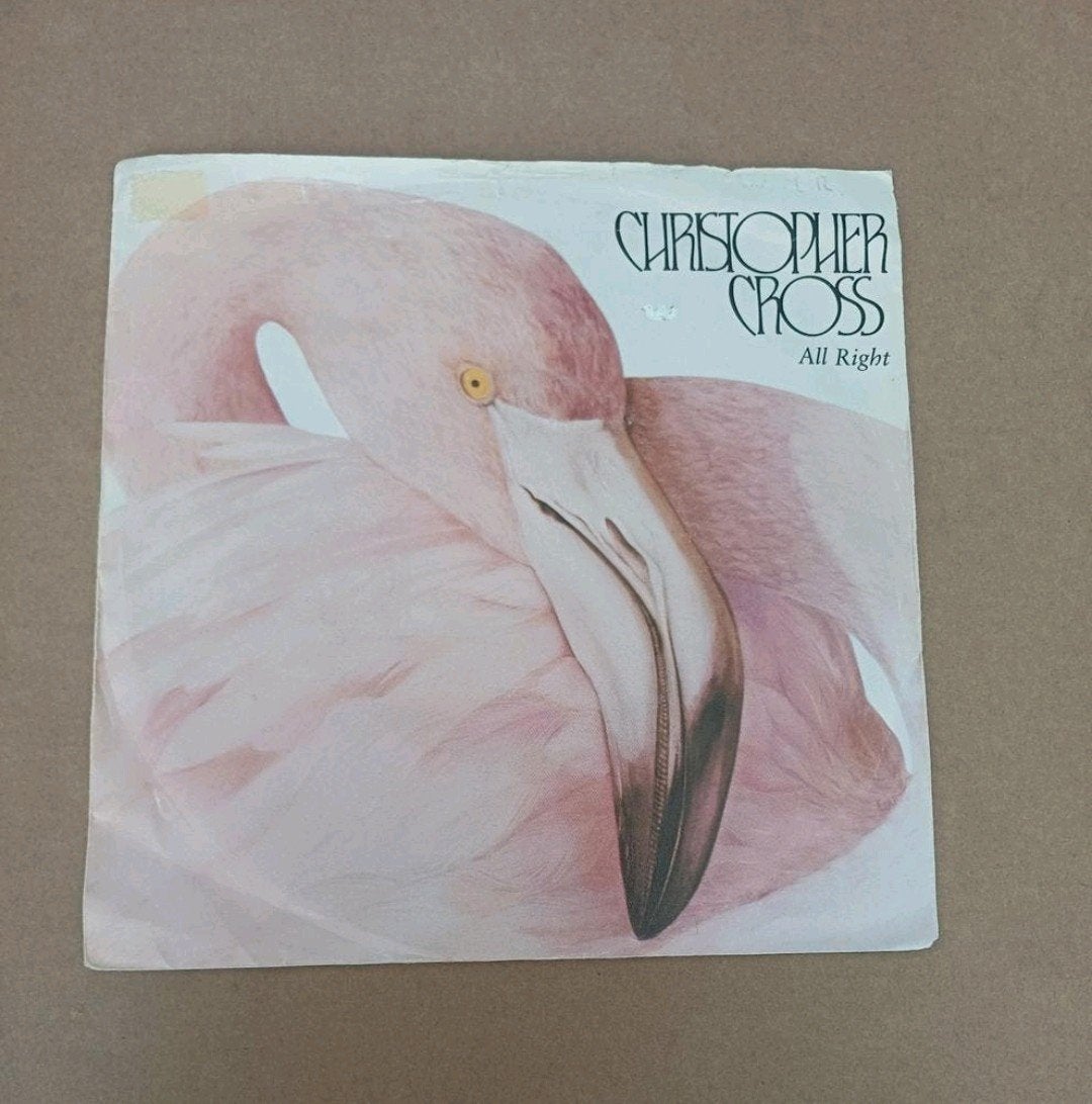 Christopher Cross  - All Right, Gebruikt, 7 inch, Ophalen of Verzenden, Pop