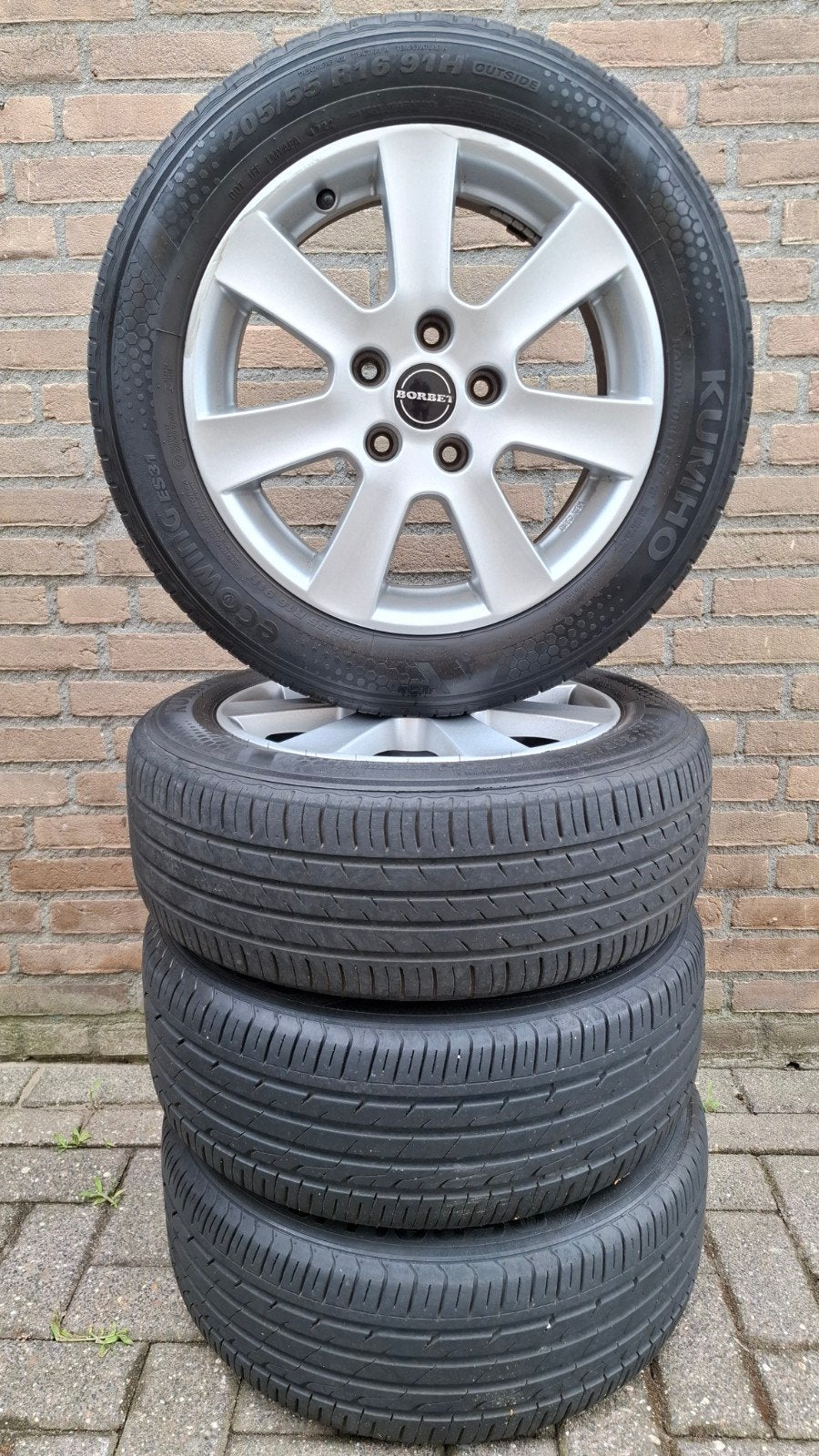 Lichtmetalen velgen Toyota Auris 5x114.3 5x114,3, Auto-onderdelen, Banden en Velgen, Ophalen, Gebruikt, 16 inch, Banden en Velgen