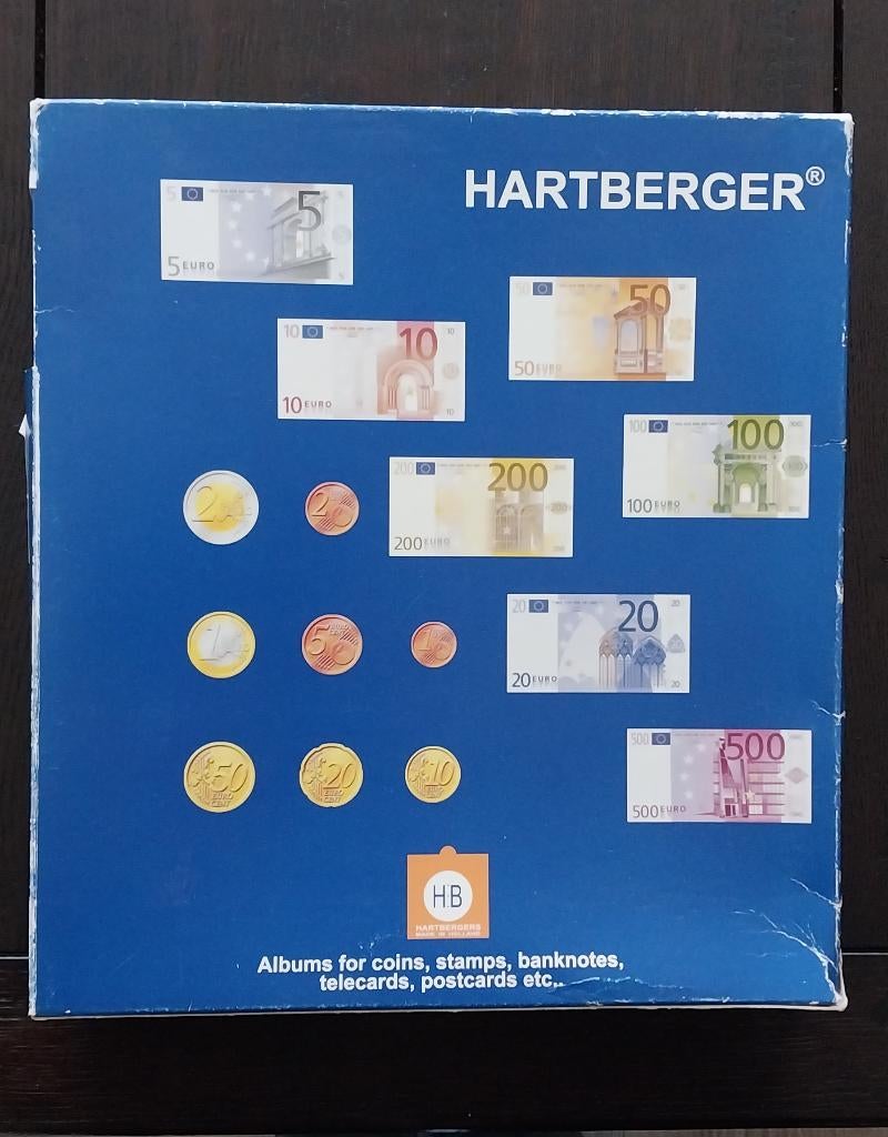 ALBUM voor Euromunten 15 landen, Postzegels en Munten, Munten | Europa | Euromunten, Ophalen of Verzenden, Overige landen, Overige waardes