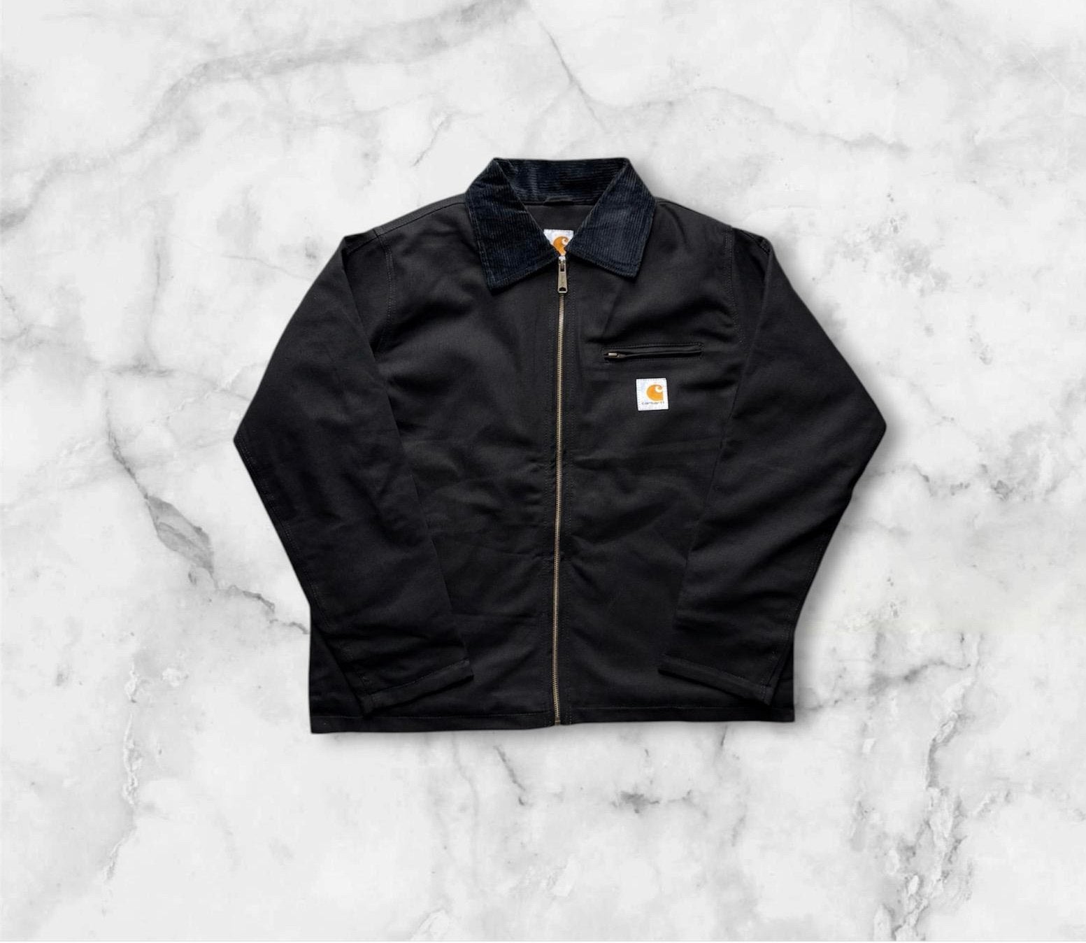 Carhartt Detroit / Harrington Jacket / Jas - Maat M - Zwart, Verzenden, Zo goed als nieuw, Maat 48/50 (M), Zwart