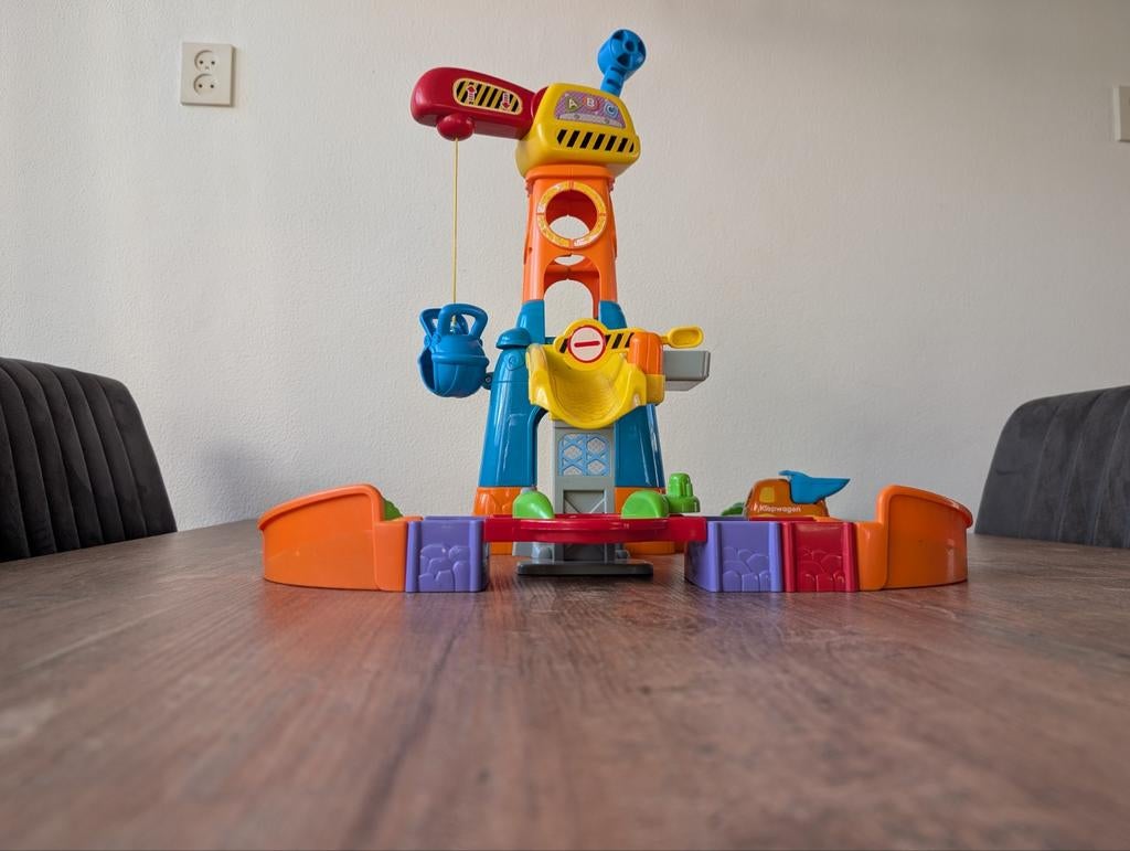 Toet toet bouwplaats, Kinderen en Baby's, Speelgoed | Vtech, Ophalen, Gebruikt