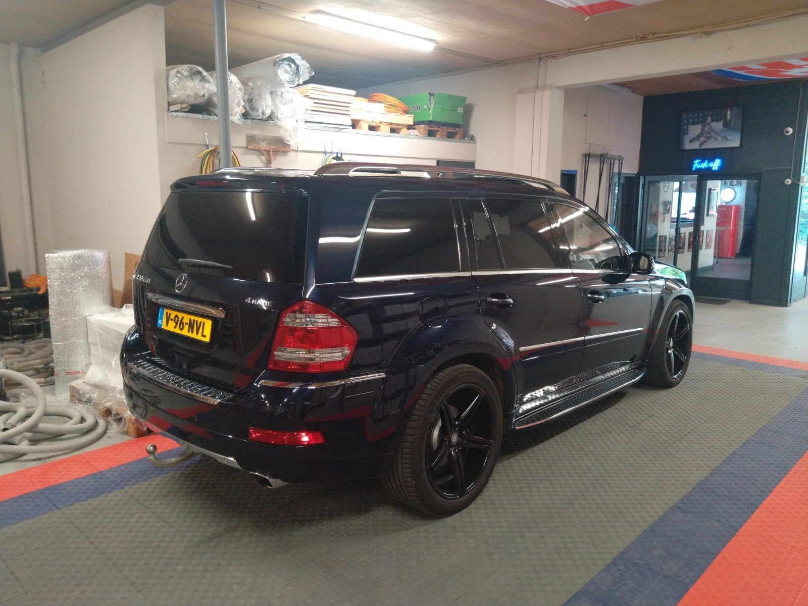 Mercedes GL 420 cdi 4-matic met 134.000 km grijs kenteken, Auto's, Mercedes-Benz, Automaat, GL, 4000 cc, Blauw
