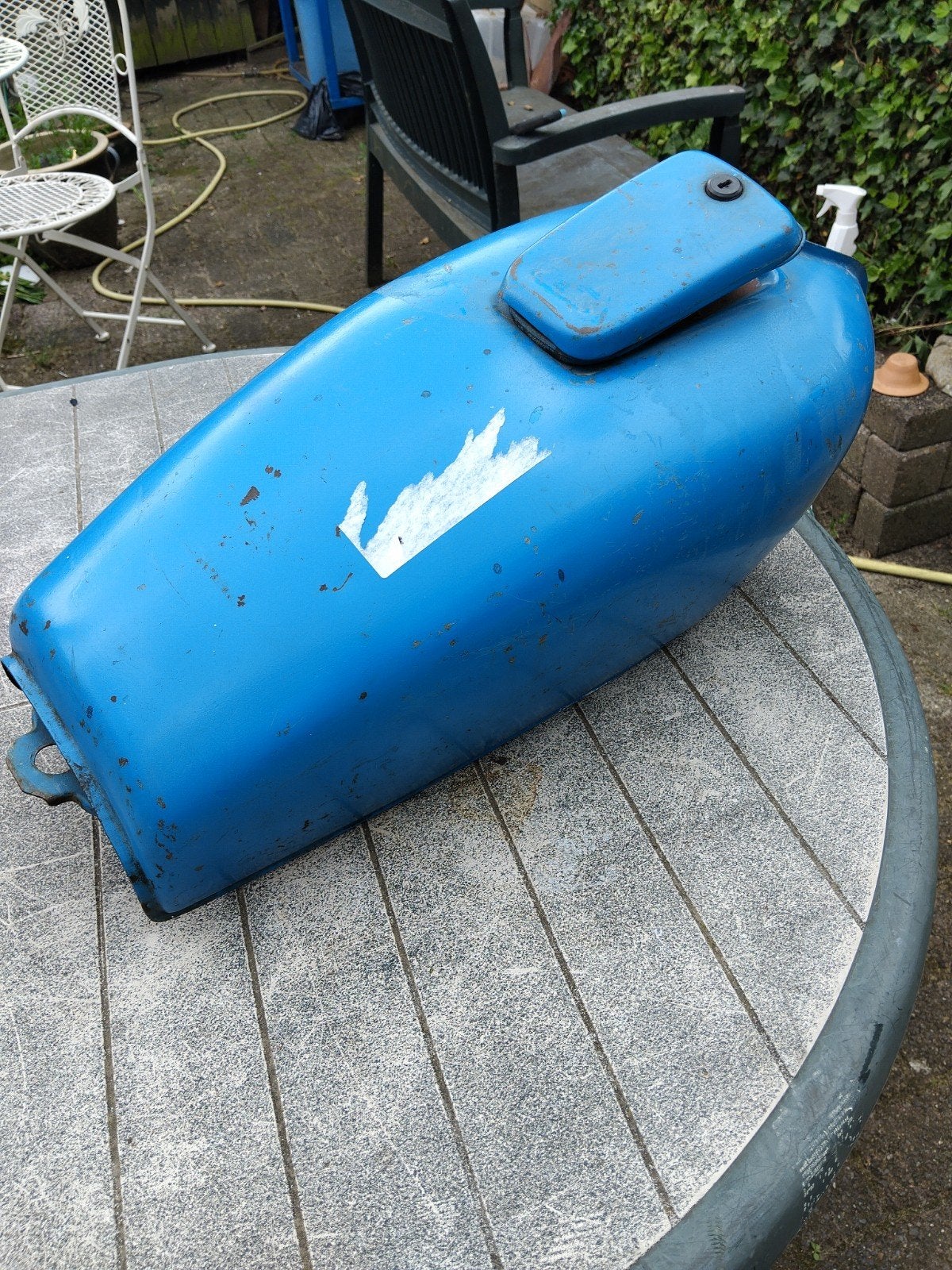 Te koop tank, Ophalen of Verzenden, Gebruikt, Tank, Overige merken
