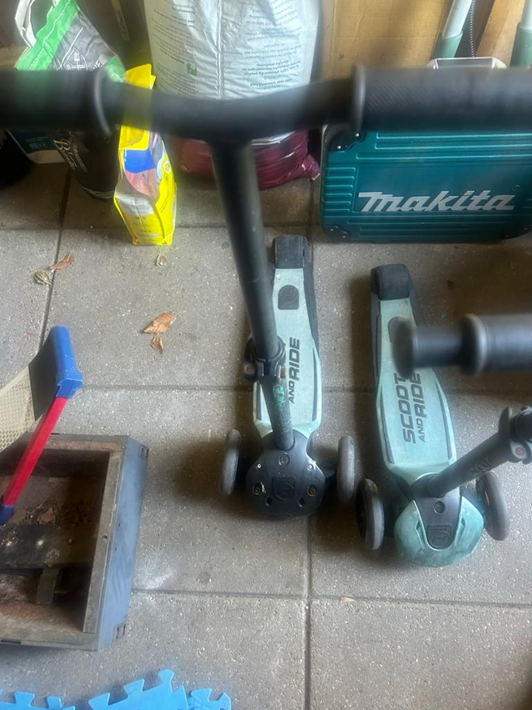 Twee Scoot and Ride steps - Gebruikt, Ophalen of Verzenden, Gebruikt, Gewone step