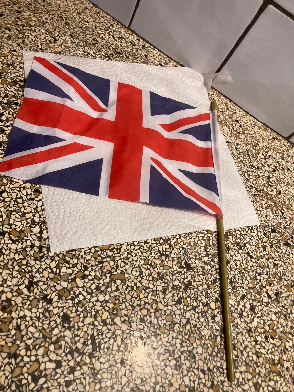 Vlag Engeland, Ophalen of Verzenden, Zo goed als nieuw