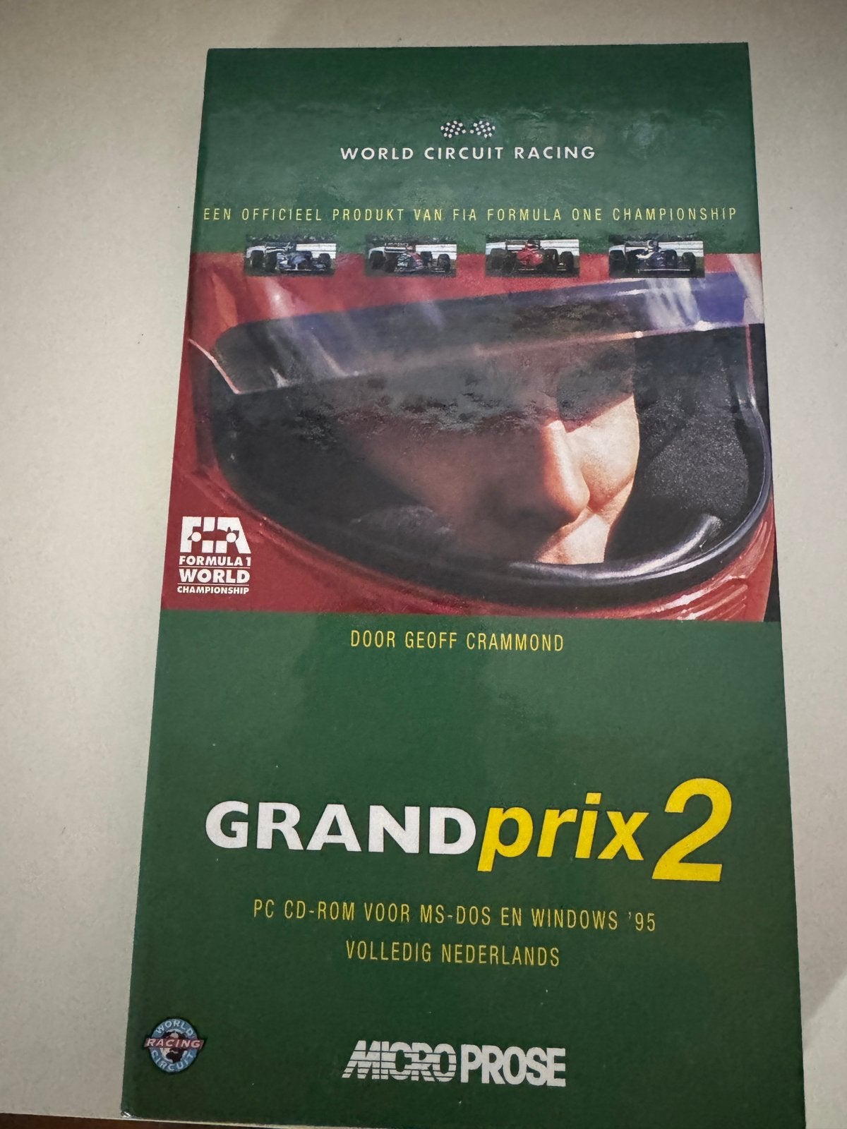 Formula 1 Grand Prix 2 - MS-DOS Game, Ophalen, 1 speler, Racen en Vliegen, Zo goed als nieuw