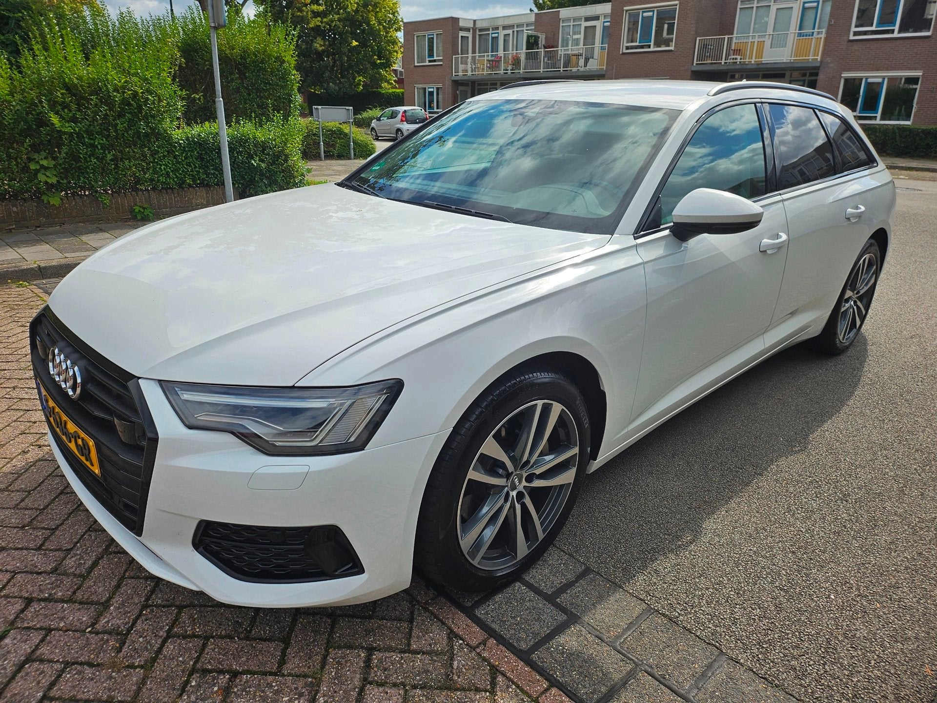 Audi A6 Avant 45 TFSI quattro Sport Pro Line S, Auto's, Audi, Automaat, Stof, Gebruikt, 4 cilinders