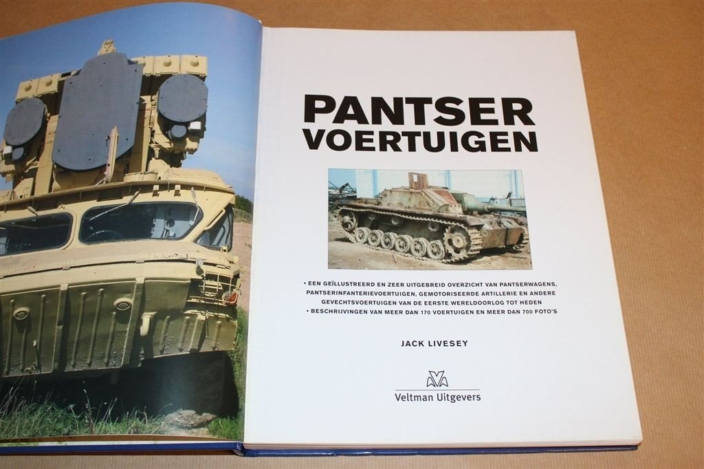 Encyclopedie Pantservoertuigen — 170+ Typen & 700+ Foto\'s, Boeken, Ophalen of Verzenden, Tweede Wereldoorlog, Zo goed als nieuw