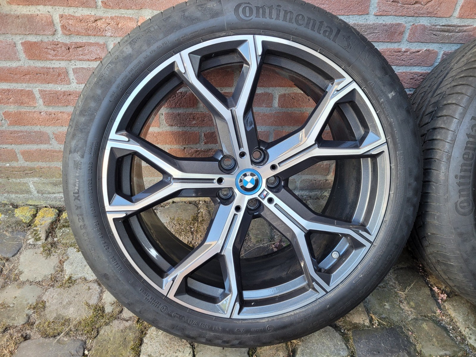 Origineel BMW X5 741M 21inch velgen en zomerband NETTE STAAT, Ophalen, Gebruikt, 275 mm, Banden en Velgen