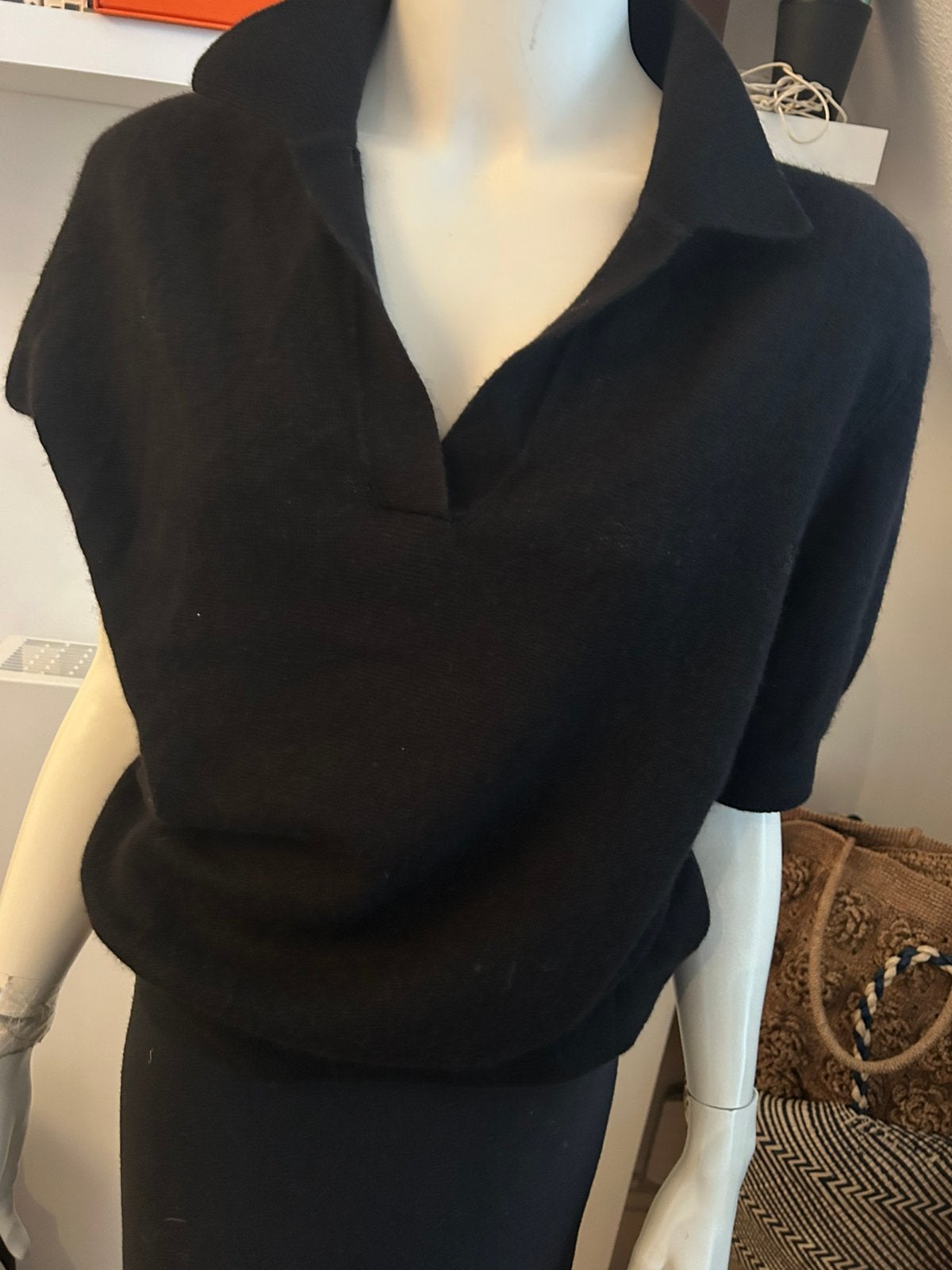 Nieuw zwart cashmere truitje van pauw mt 40, Verzenden, Nieuw, Maat 38/40 (M), Zwart