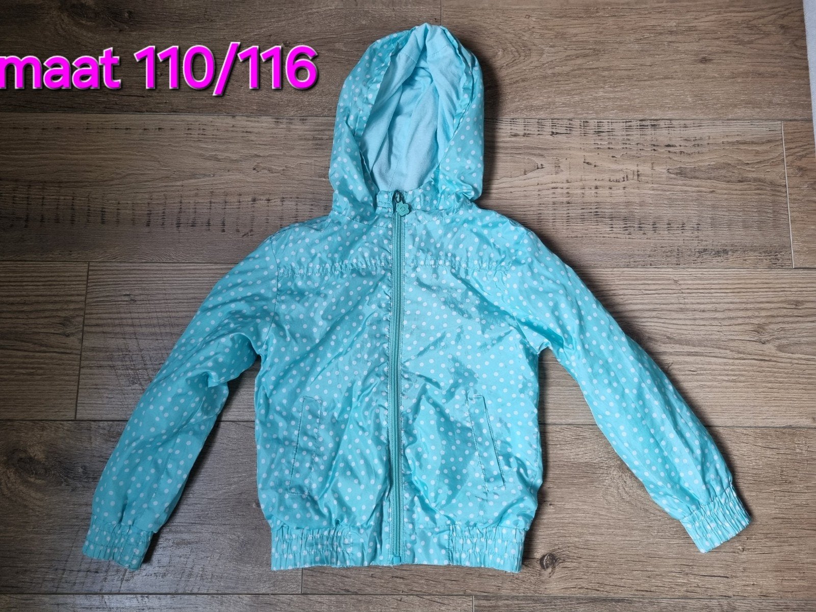 Zomerjas maat 110/116, Ophalen of Verzenden, Gebruikt, Meisje, Jas