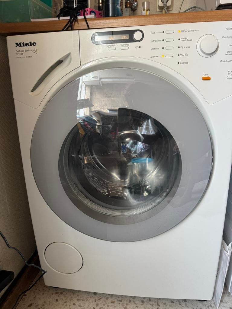 Miele wasmachine, Ophalen, 8 tot 10 kg, 85 tot 90 cm, 1600 toeren of meer